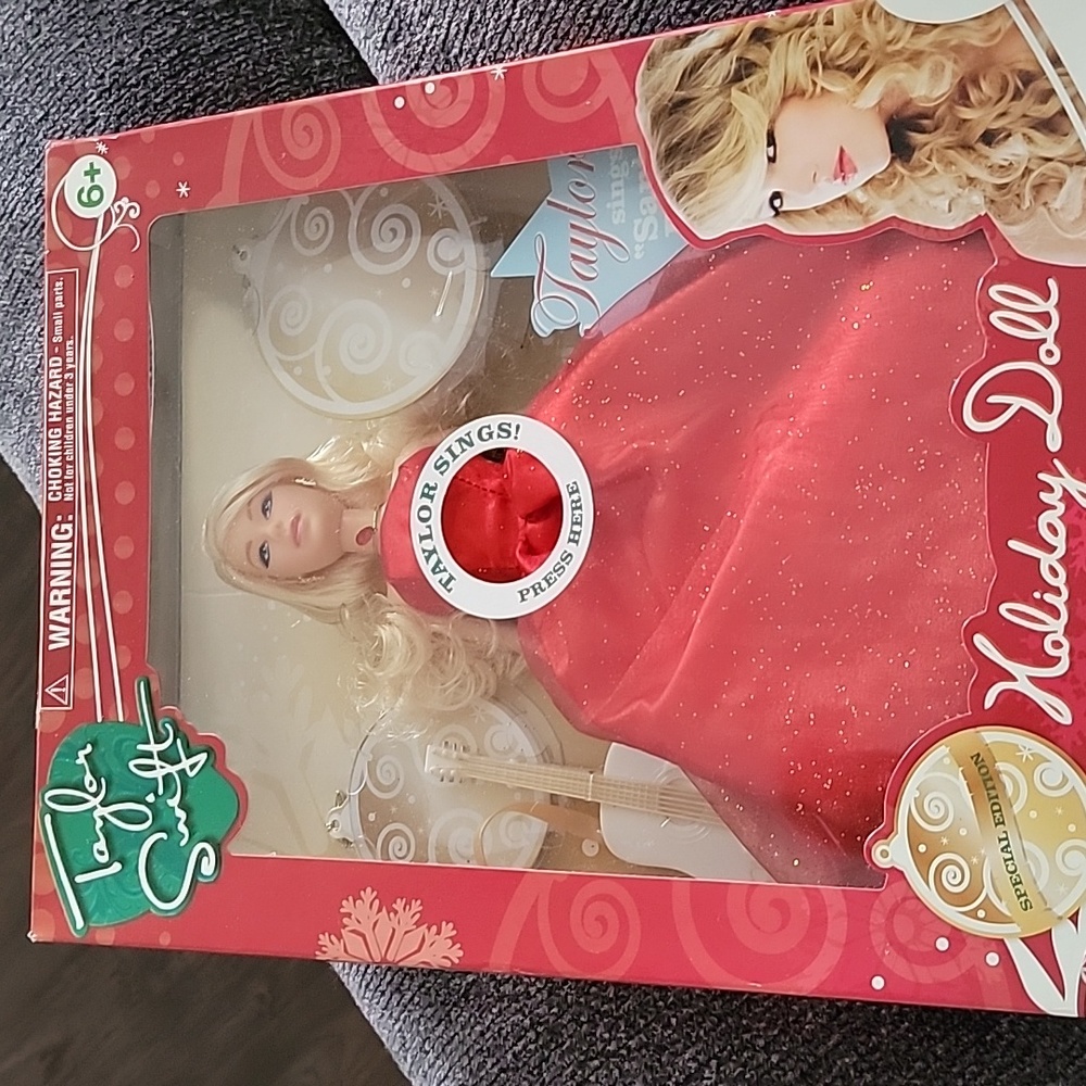 Taylor Swift Holiday Doll NWT